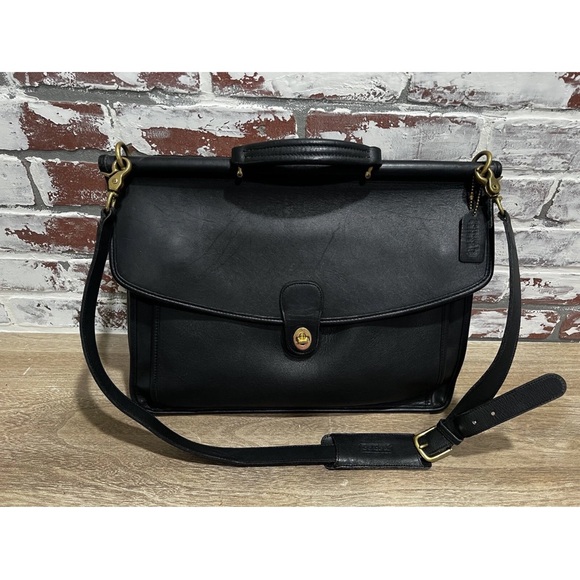 Coach Vintage Beekman Briefcase 5266 Black United States Brass,All Products : American Fashion Style Bags On Sale